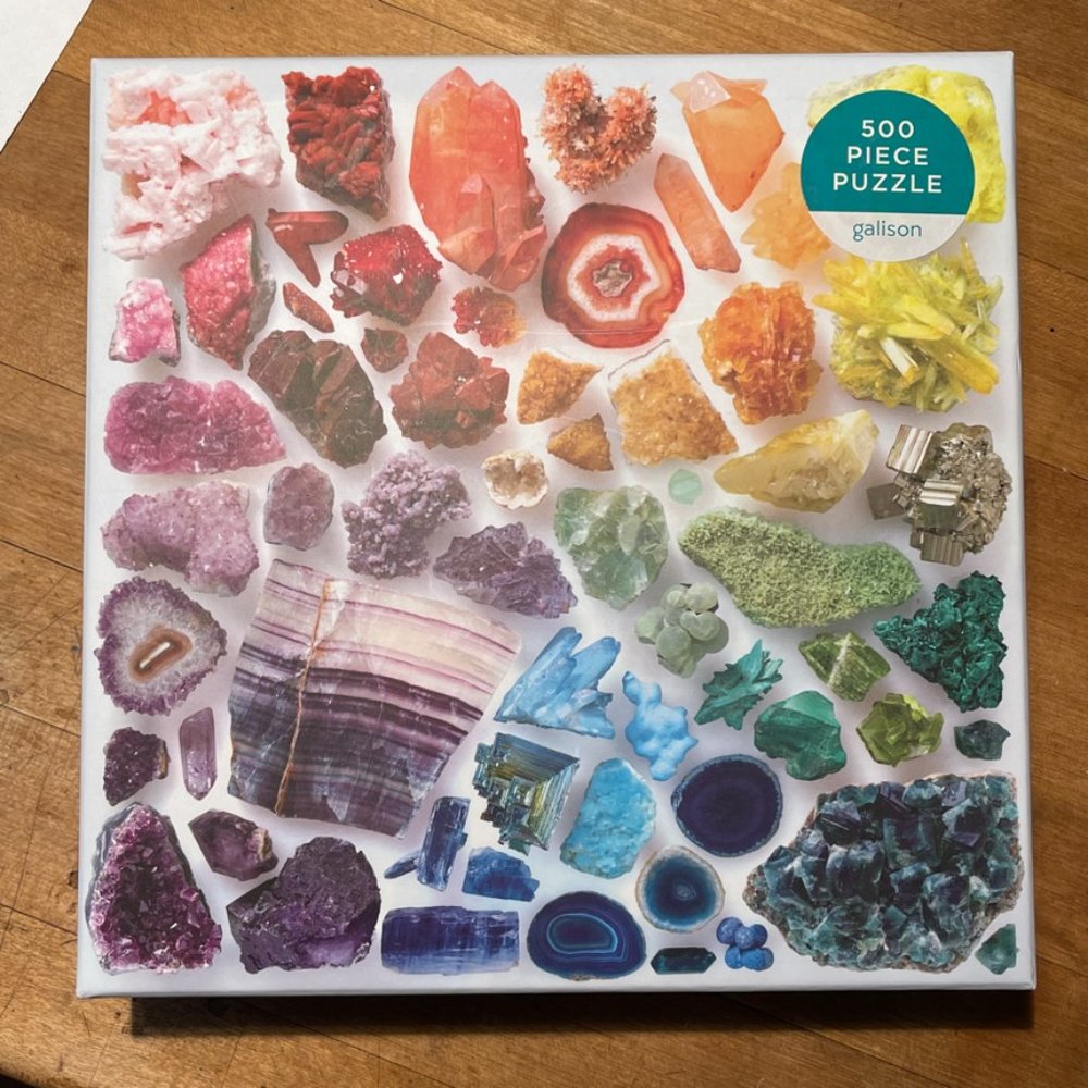 Mudpuppy/Galison 500 piece Colorful Crystal fpuzzle